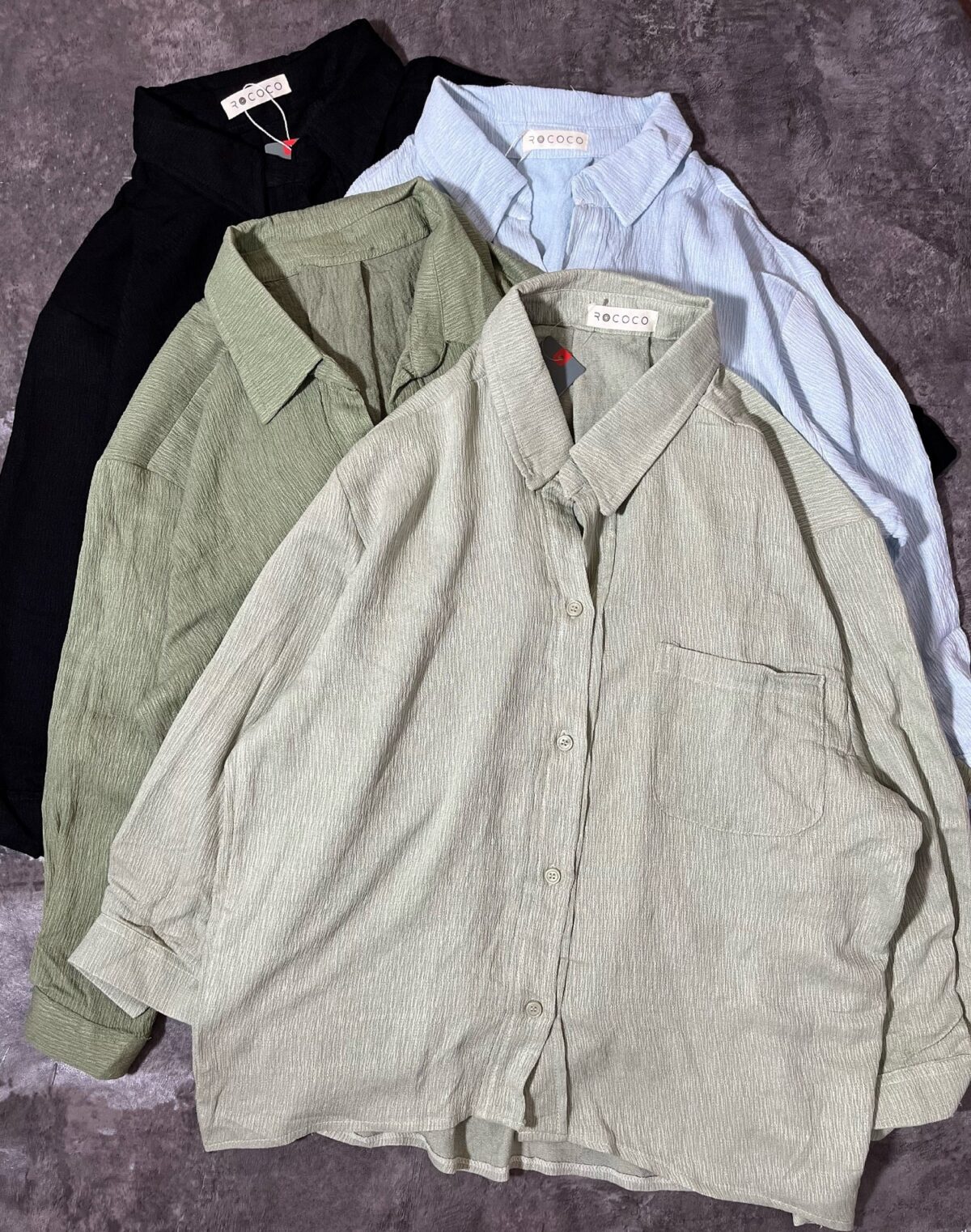 شومیز تک جیب ر(2636) - Image 4