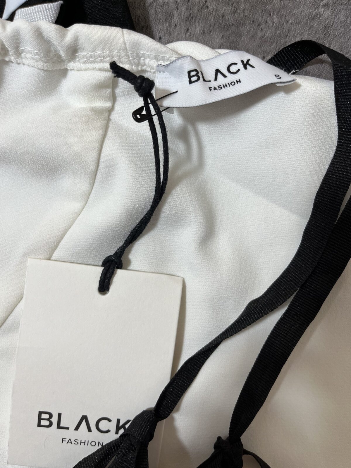 کراپ پشت باز پاپیونی برند بلک ترک(2641) - Image 7