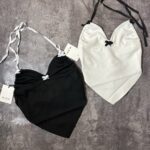 کراپ پشت باز پاپیونی برند بلک ترک(2641)