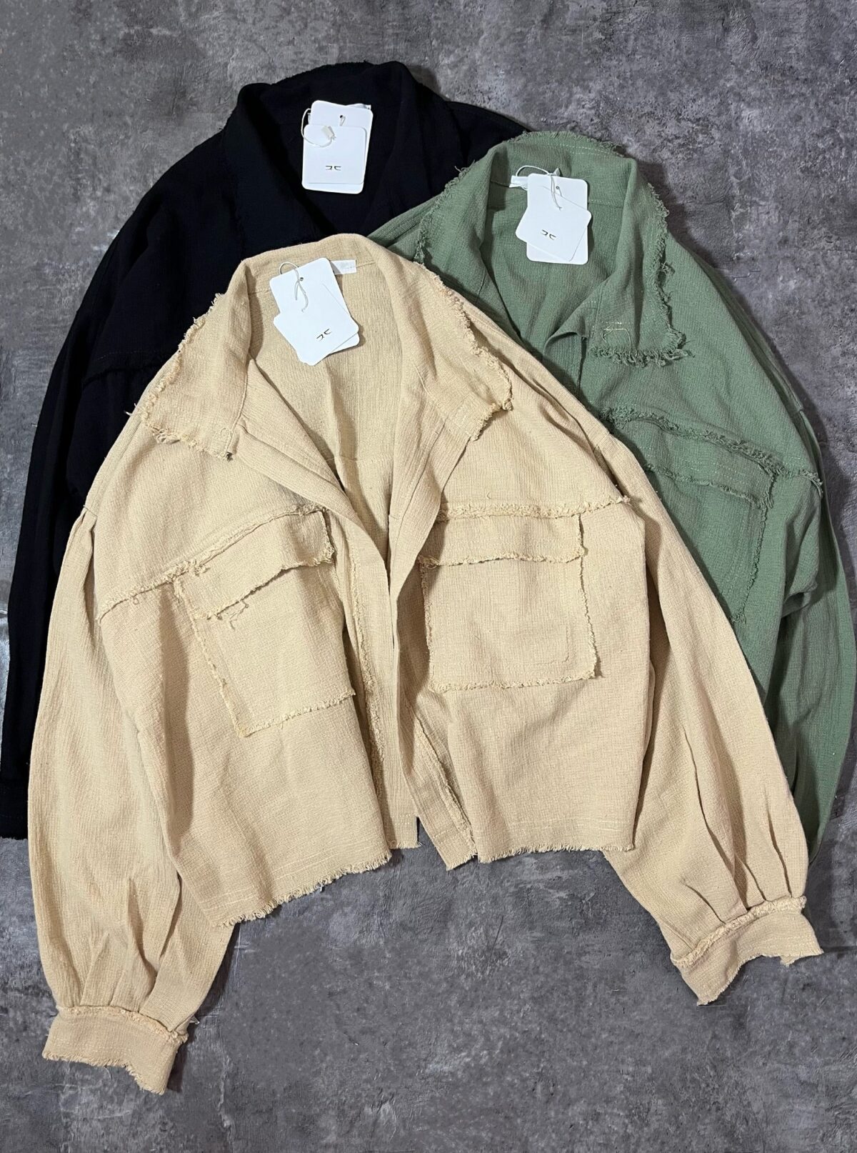 شومیز کنفی کثیف دوزی(2647) - Image 2