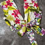 کراپ گلدار وارداتی(2656)