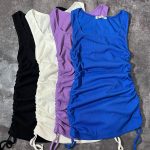 پیراهن یقه خشتی بغل گت(2654)