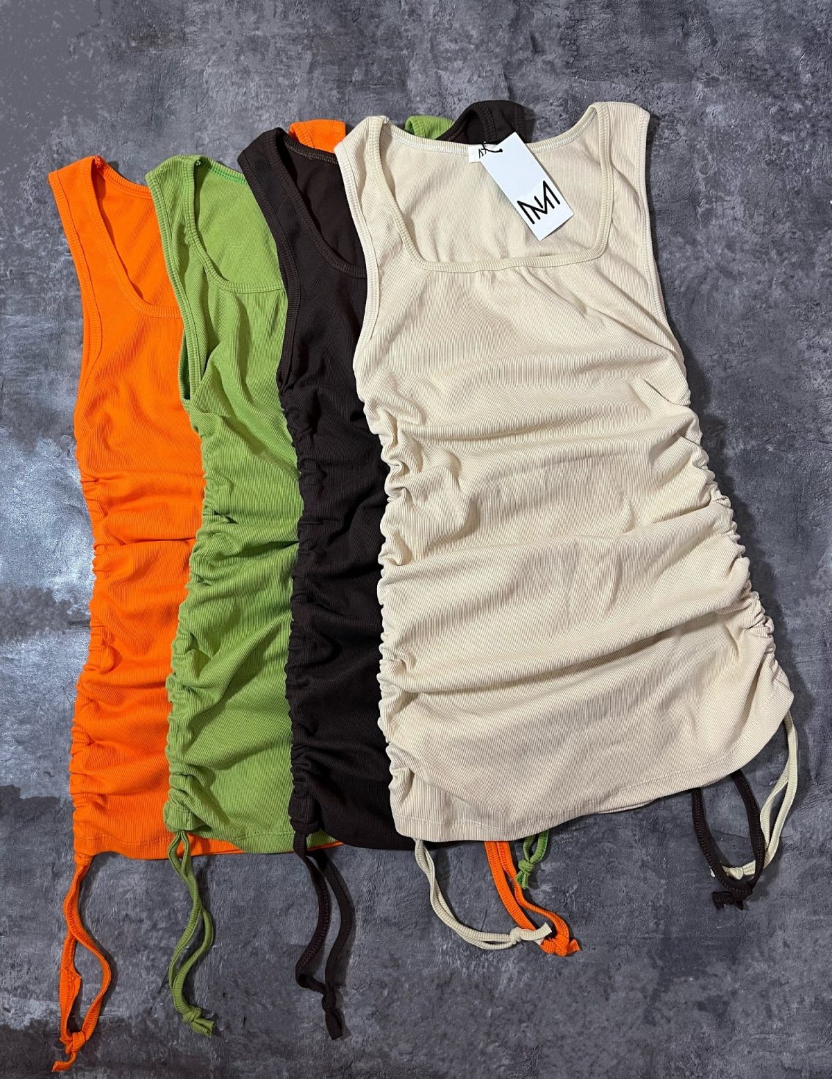 پیراهن یقه خشتی بغل گت(2654) - Image 2