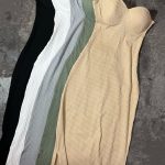 پیراهن بلند پشت باز کاپدار(2667)