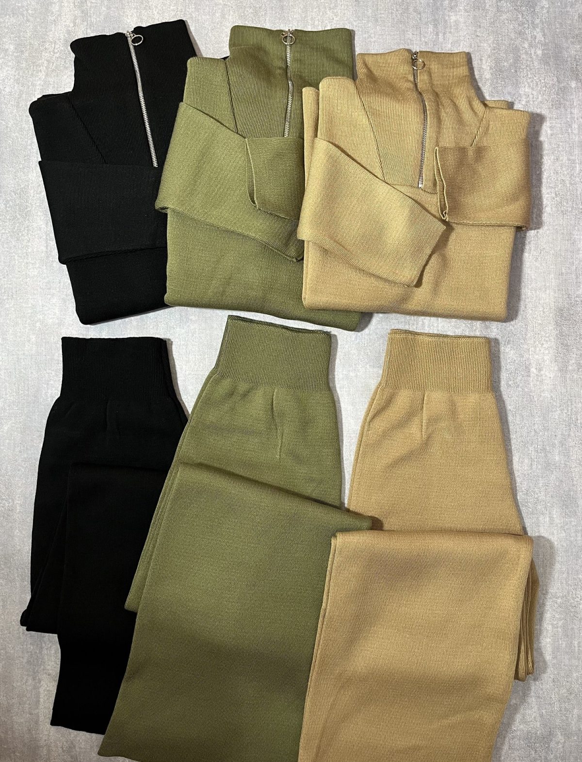 ست بافت نیم زیپ(2694) - Image 2