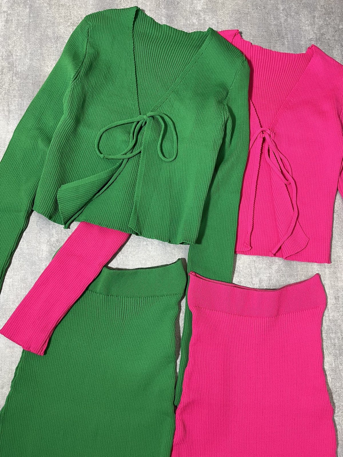 ست کراپ و دامن ترک(2703) - Image 6