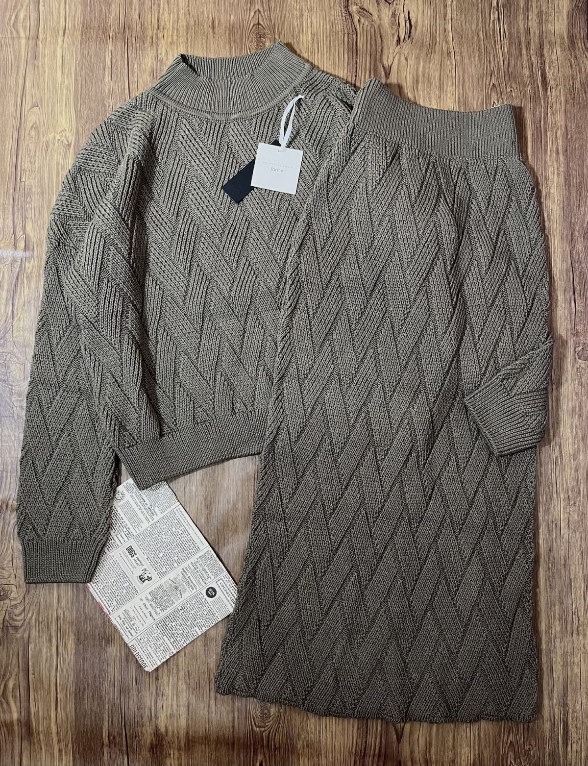 ست بافت دامنی ترک(2706) - Image 2