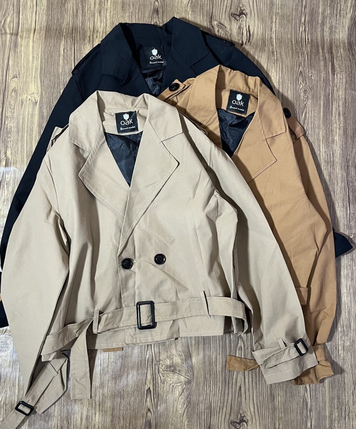 ترنچ کت کمردار آستردار(2712) - Image 4