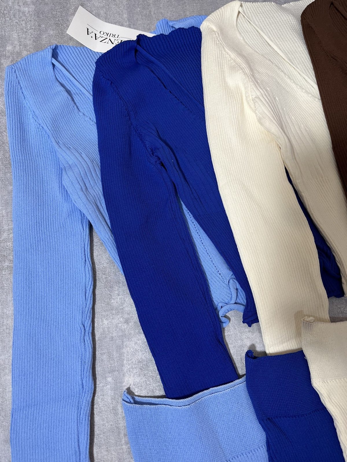 ست دامن و کراپ آستین بلند وارداتی(2715) - Image 7