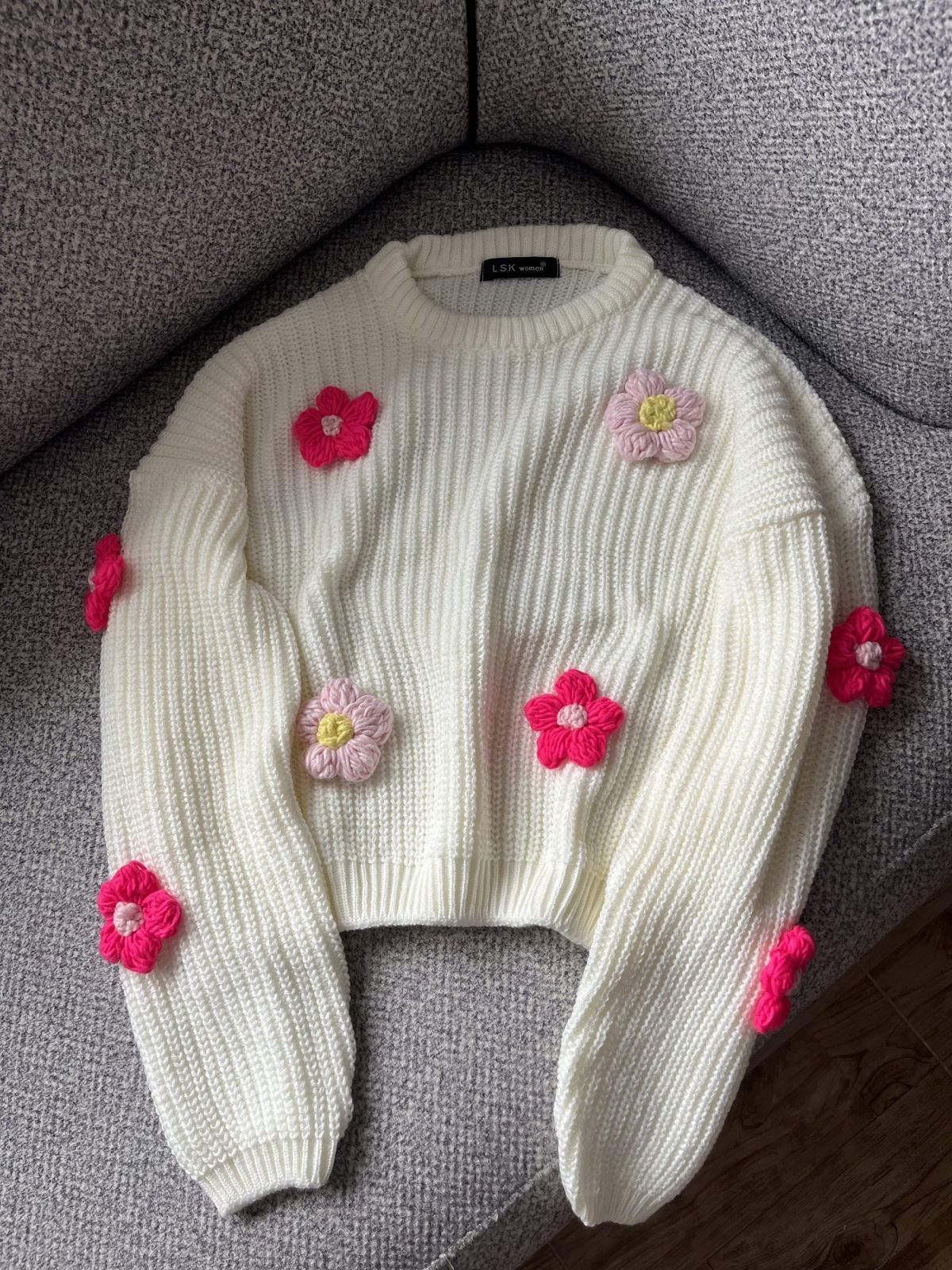 بافت گل برجسته وارداتی(2714) - Image 2