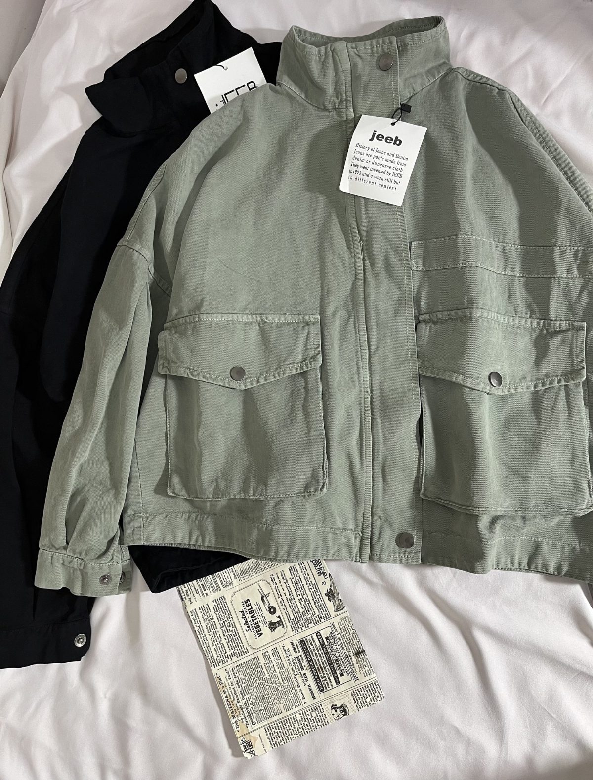 کت کتان کارگو(2716) - Image 8