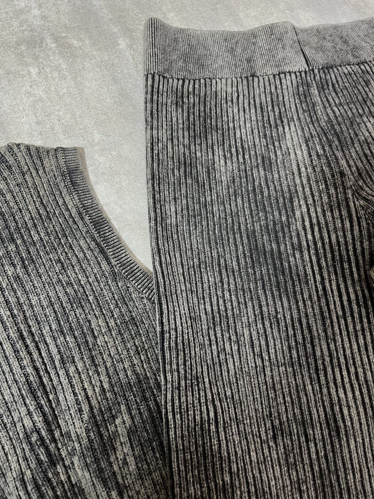 ست کراپ و شلوار بافت ترک وارداتی(2728) - Image 2