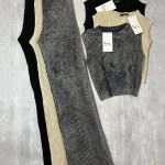 ست کراپ و شلوار بافت ترک وارداتی(2728)