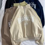 دورس نیم زیپ BROOKLYN سه نخ داخل کرک(2758)