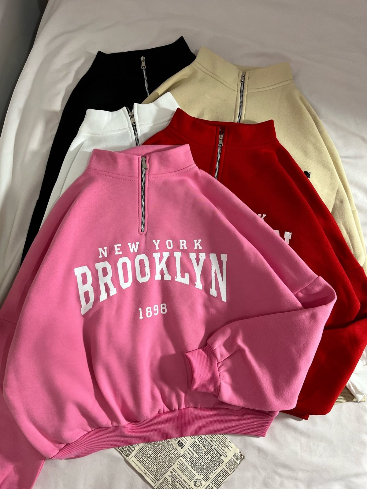 دورس نیم زیپ BROOKLYN سه نخ داخل کرک(2765) - Image 1