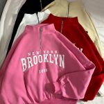 دورس نیم زیپ BROOKLYN سه نخ داخل کرک(2765)