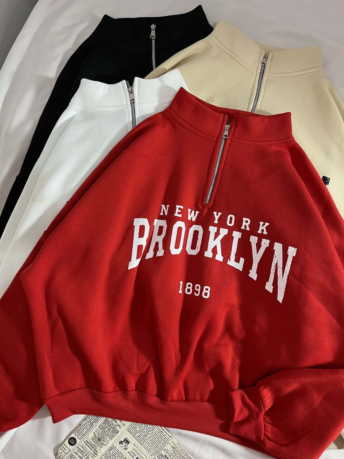 دورس نیم زیپ BROOKLYN سه نخ داخل کرک(2765) - Image 5