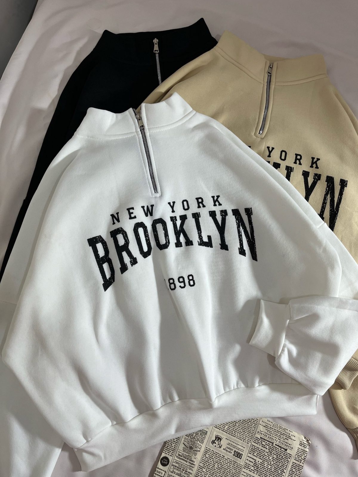 دورس نیم زیپ BROOKLYN سه نخ داخل کرک(2765) - Image 2