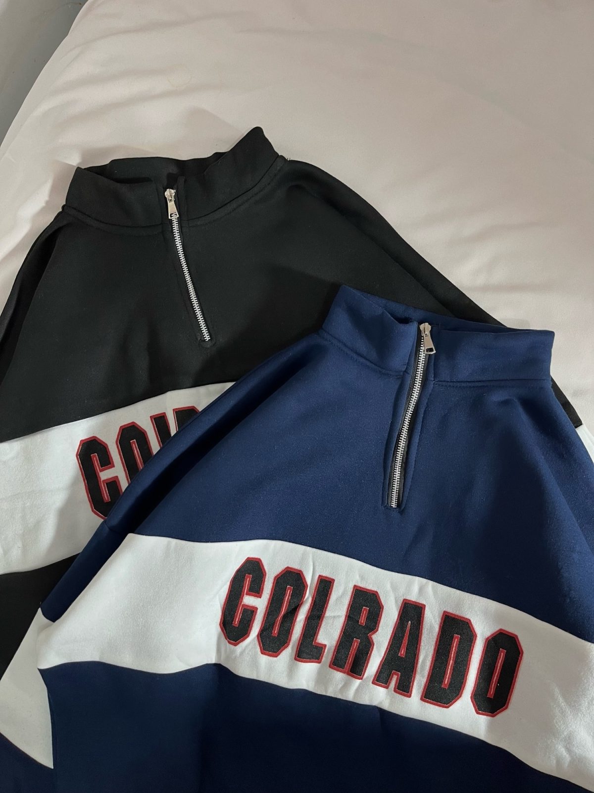 دورس نیم زیپ ترکیبی سه نخ داخل کرک(2767) - Image 2