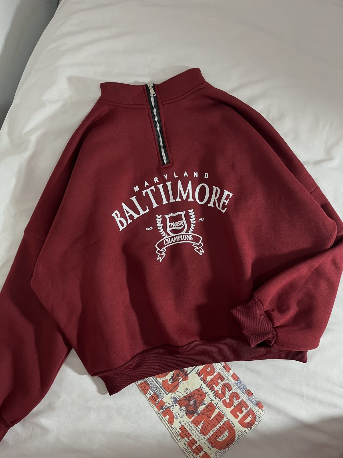 دورس نیم زیپ BALTIIMORE سه نخ داخل کرک(2768) - Image 7