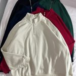 نیم زیپ ساده سه نخ داخل کرک(2773)