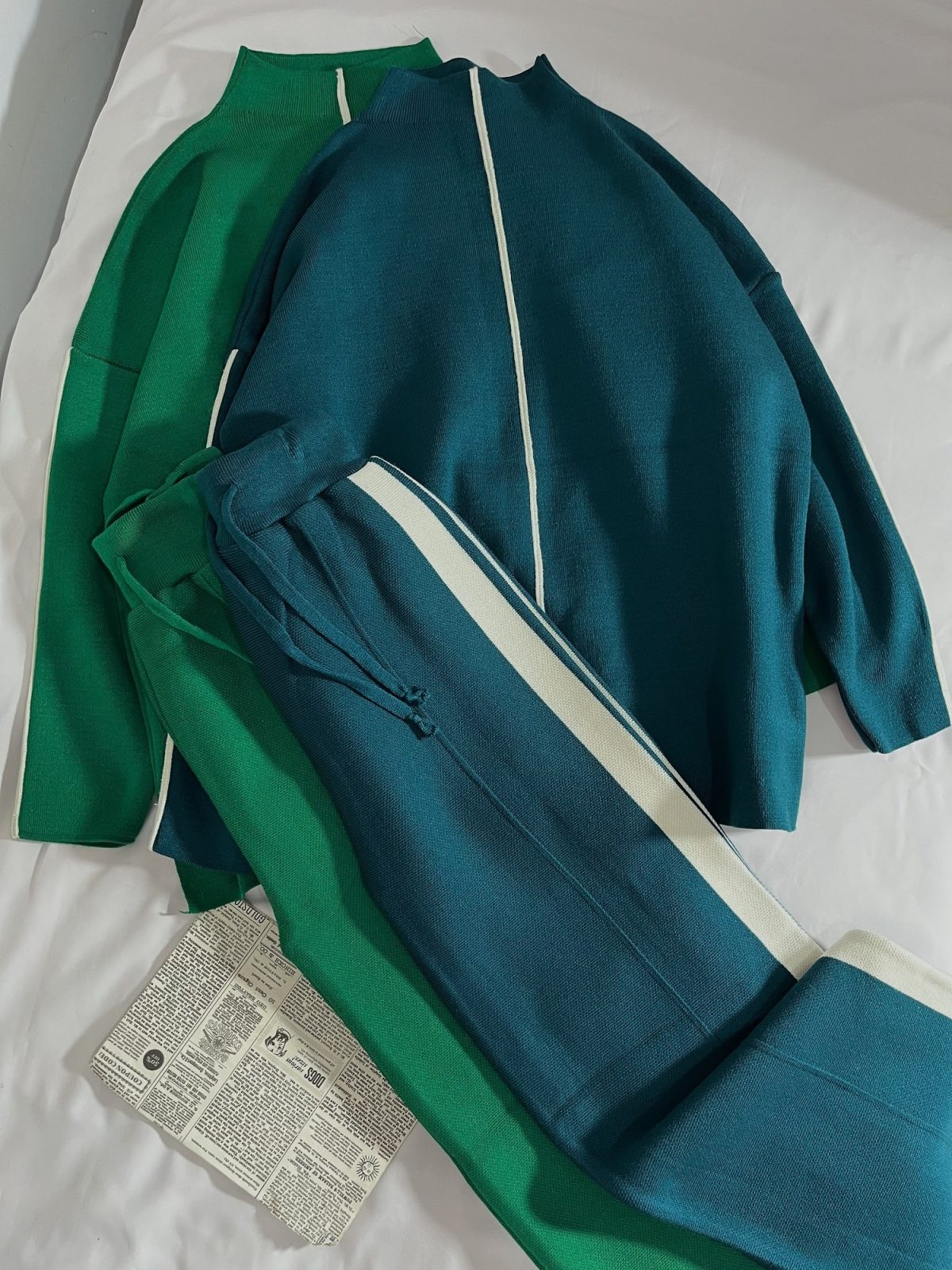 ست بافت و شلوار بگ(2774) - Image 2