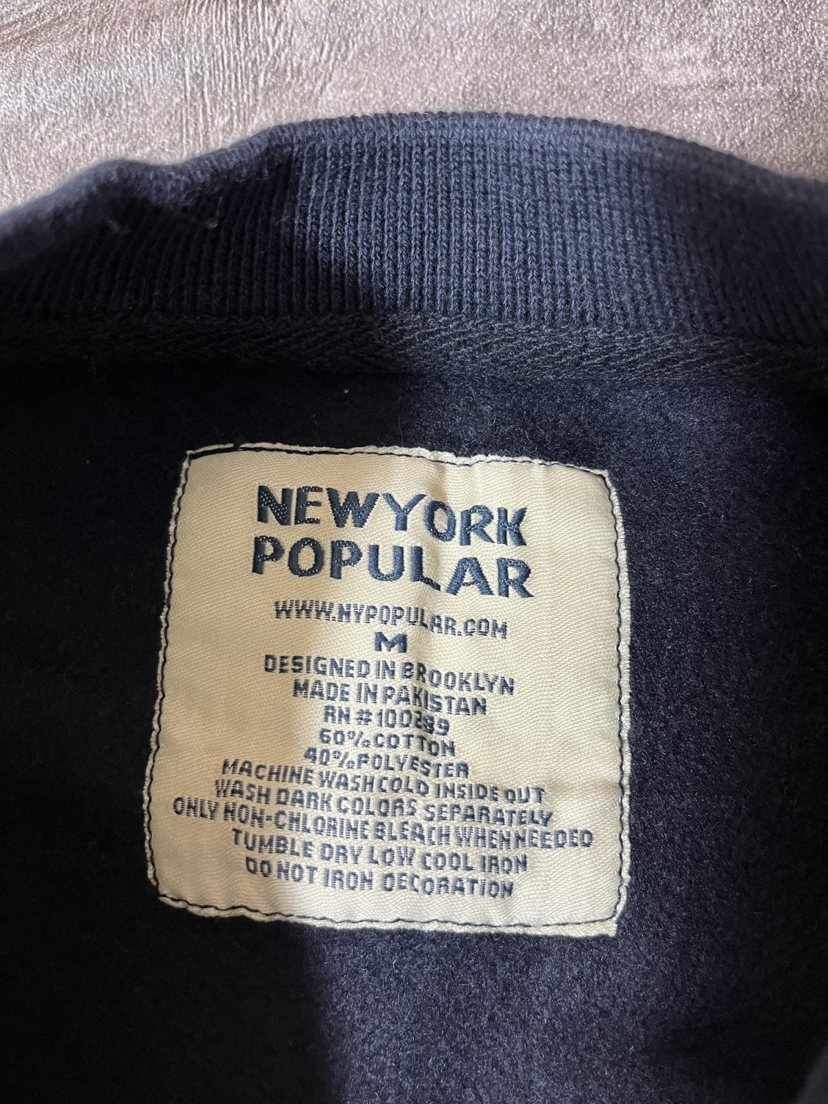 دورس وارداتی اورجینال NEW YORK سه نخ داخل کرک(2778) - Image 2