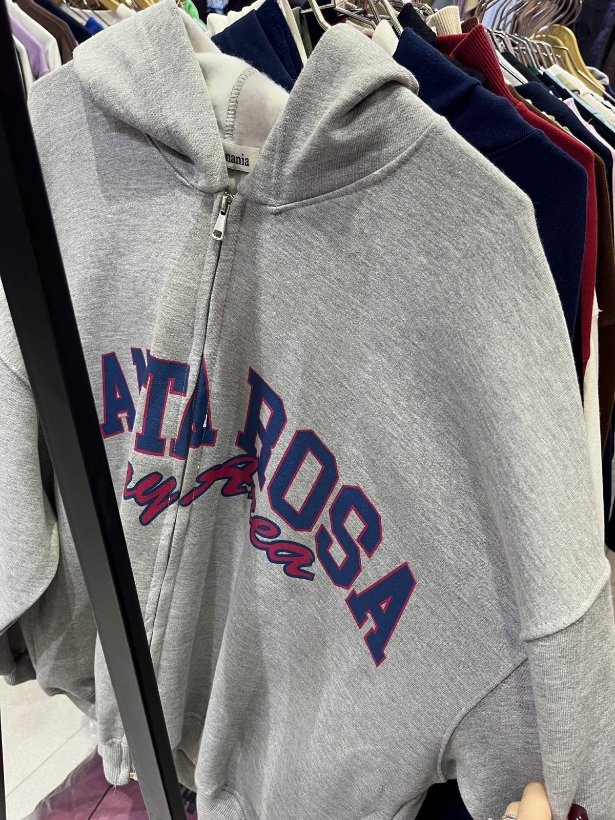 سویشرت SANTAROSA اورسایز سه نخ داخل کرک(2783) - Image 2