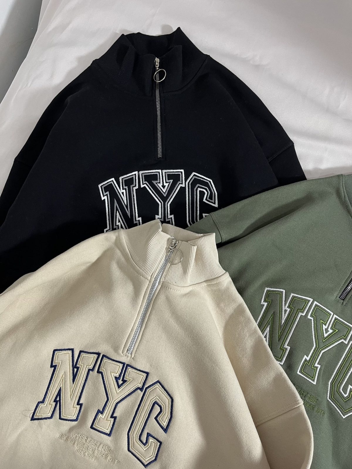 نیم زیپ NYC سه نخ داخل کرک(2784) - Image 6