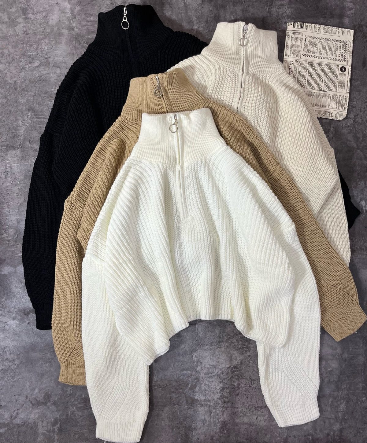 بافت نیم زیپ ترک وارداتی(2721) - Image 4