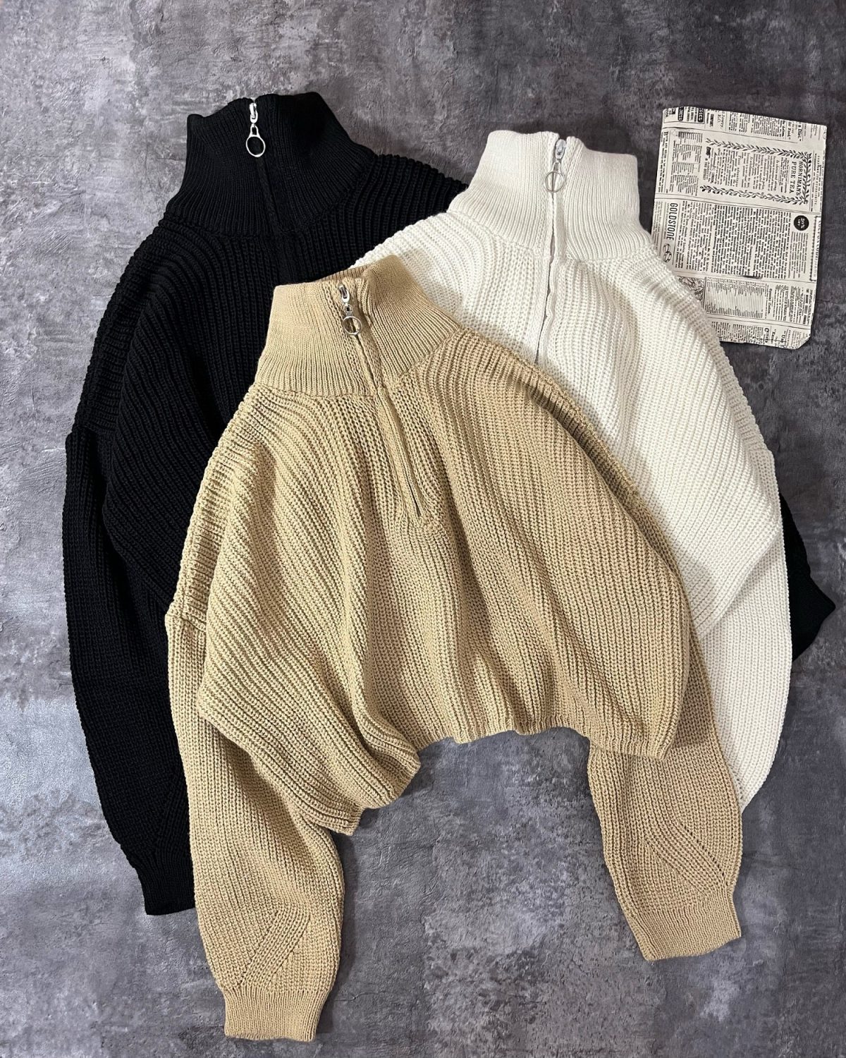 بافت نیم زیپ ترک وارداتی(2721) - Image 5