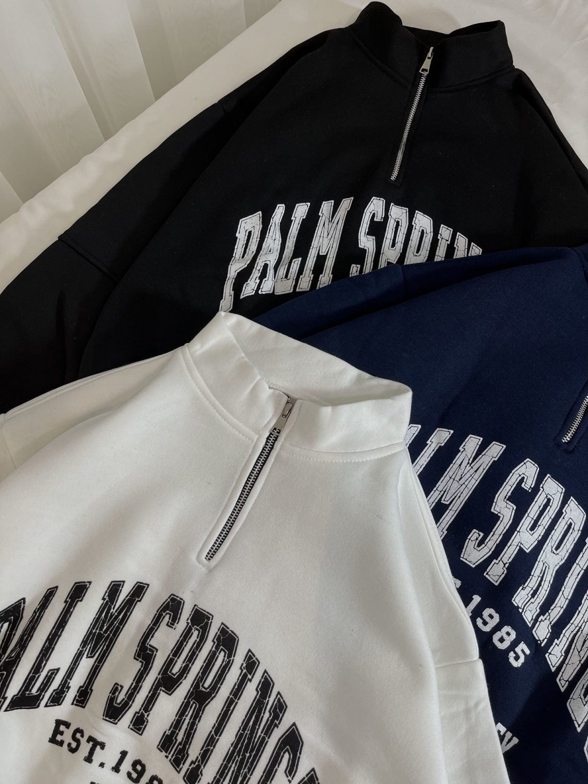 دورس نیم زیپ PALM سه نخ داخل کرک(2786) - Image 3