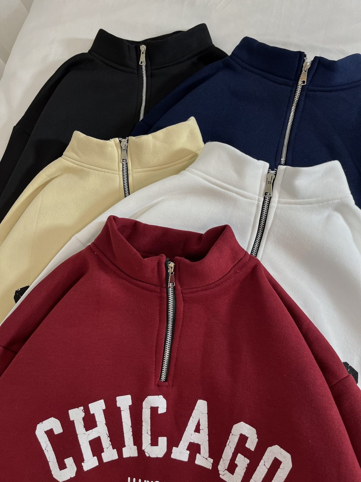 دورس نیم زیپ CHICAGO سه نخ داخل کرک(2787) - Image 2