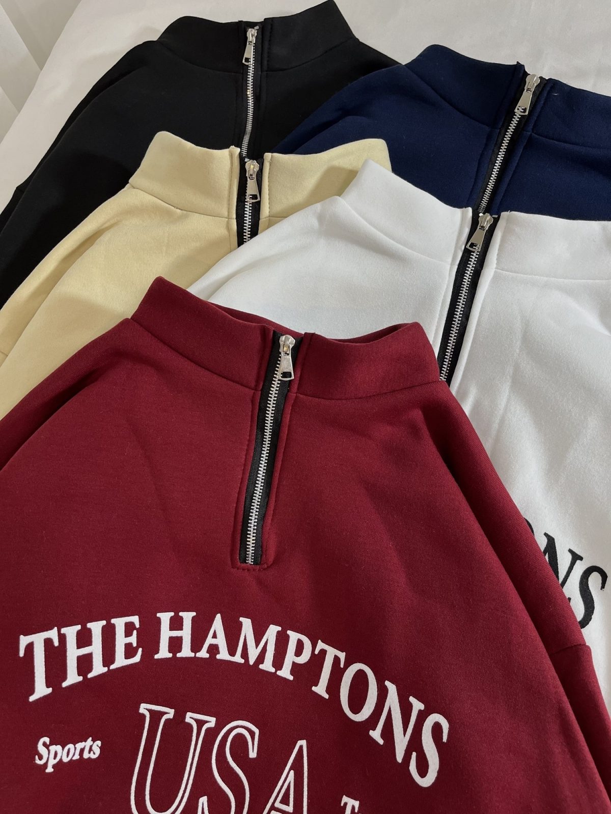 دورس نیم زیپ USA سه نخ داخل کرک(2791) - Image 2