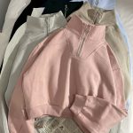 نیم زیپ ساده دورس سه نخ داخل کرک(2801)