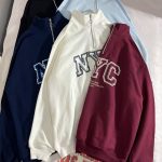 دورس نیم زیپ NYC سه نخ داخل کرک(2818)