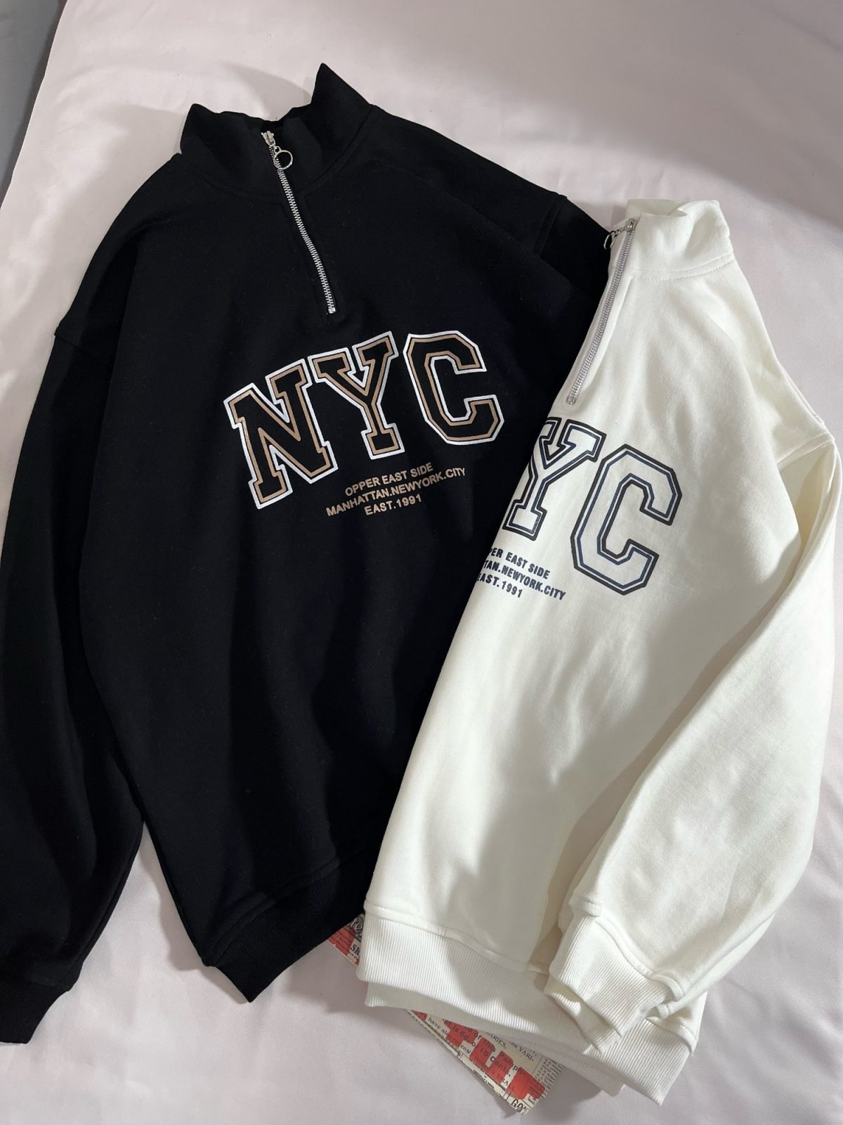 دورس نیم زیپ NYC سه نخ داخل کرک(2818) - Image 5