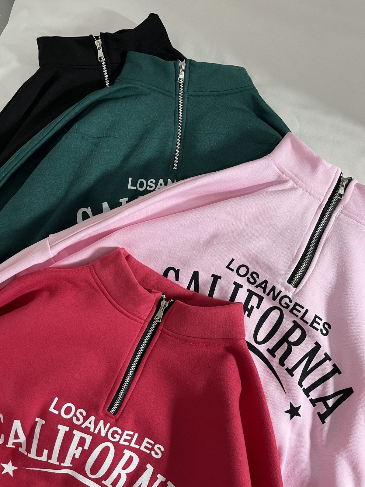 دورس نیم زیپ CALIFORNIA سه نخ داخل کرک(2822) - Image 3