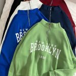 دورس نیم زیپ BROOKLYN سه نخ داخل کرک(2820)