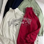 دورس نیم زیپ HANNOVER سه نخ داخل کرک(2833)