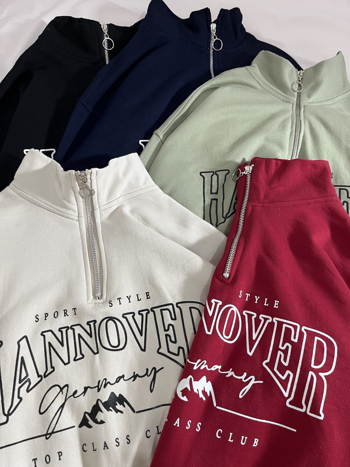 دورس نیم زیپ HANNOVER سه نخ داخل کرک(2833) - Image 2