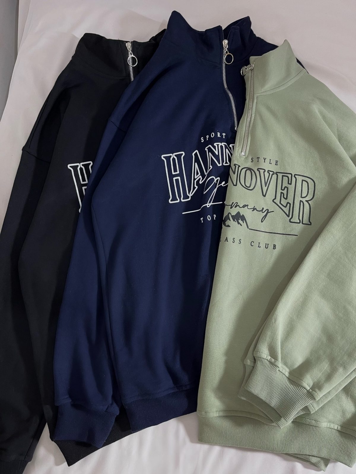 دورس نیم زیپ HANNOVER سه نخ داخل کرک(2833) - Image 3