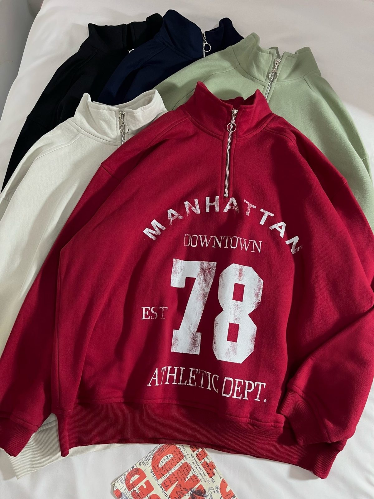 نیم زیپ 78 دورس سه نخ داخل کرک(2855) - Image 4