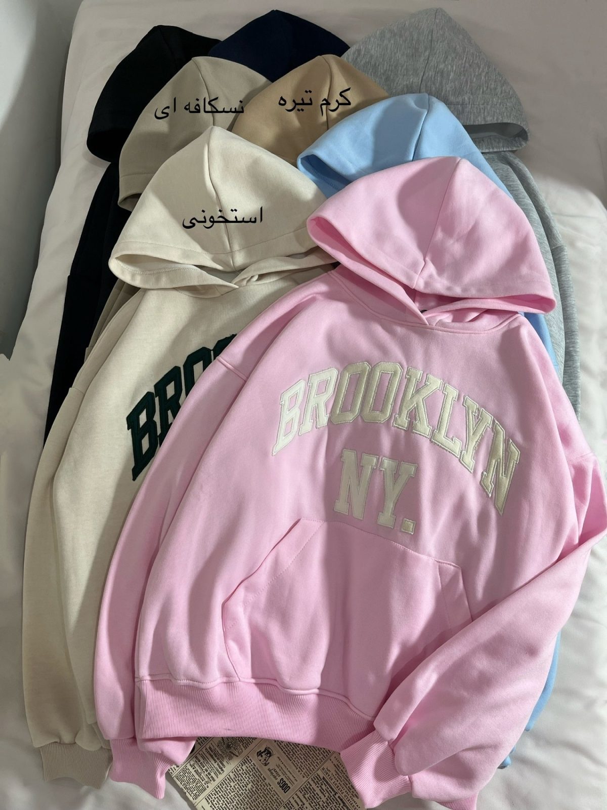 هودی BROOKLYN سه نخ داخل کرک(2856) - Image 2