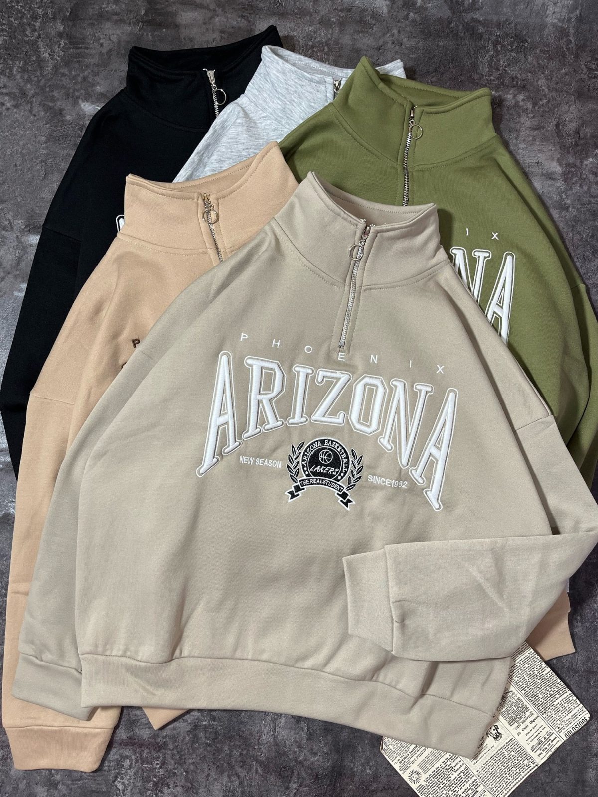 نیم زیپ ARIZONA سه نخ داخل کرک(2860) - Image 5