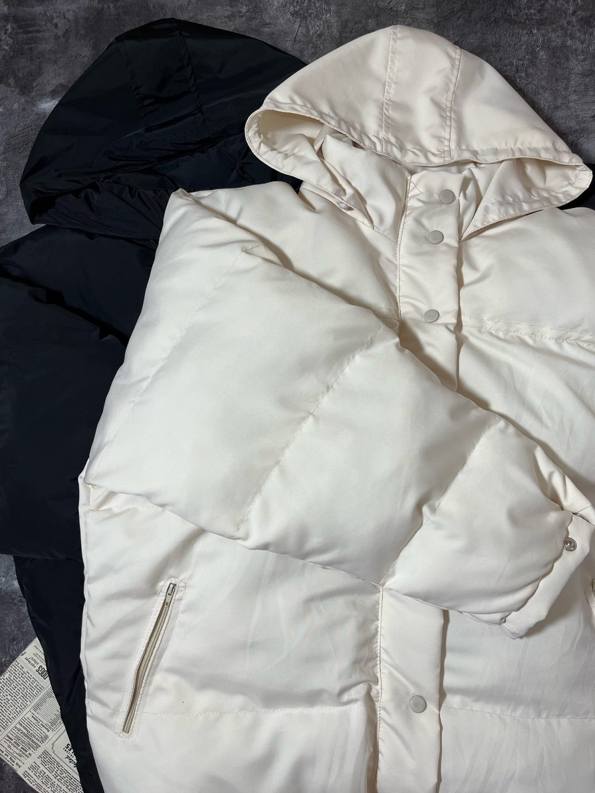 کاپشن پفی قد 70 کلاهدار(2861) - Image 9