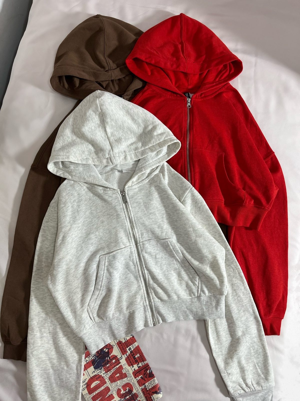 سویشرت کراپ اورجینال وارداتی سه نخ داخل کرک(2864) - Image 2