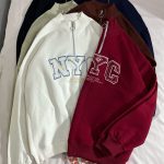 نیم زیپ NYC سه نخ داخل کرک(2867)