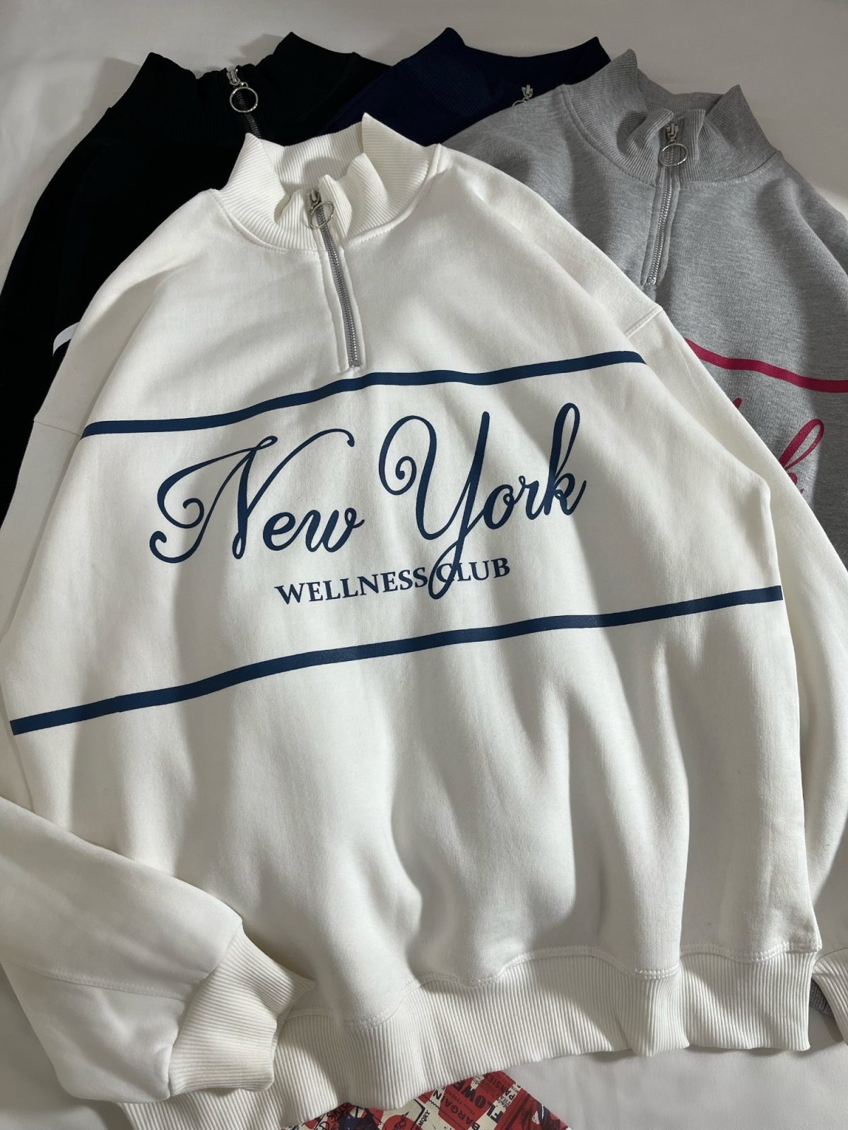 نیم زیپ NEW YORK سه نخ داخل کرک(2869) - Image 4