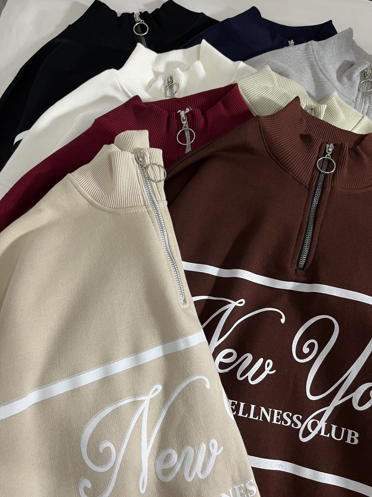 نیم زیپ NEW YORK سه نخ داخل کرک(2869) - Image 8